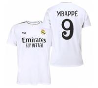 Camiseta Mbappé - Velocidad, Potencia y Estilo Unidos en una Prenda Urbana Inspirada en la Actitud imparable de una Estrella Mundial (FR/ES, Letras, XL, Regular, Regular, Blanca)