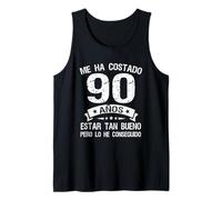 Camiseta Me Ha Costado 90 Años Estar Tan Bueno 90 Cumpleaños Camiseta sin Mangas