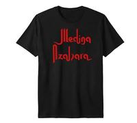 Camiseta Medina Azahara Logo Negra Hombre 100% Algodón Rock Andaluz (FR/ES, Letras, XXL, Regular, Regular)