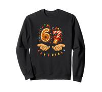 Camiseta Meme Six Seven Mano Navidad Gen Z Alpha Divertida Sudadera