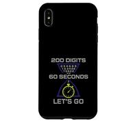 Camiseta Memory Athlete Mnemonic Brain Training Mental Mastery Carcasa para iPhone XS MAX