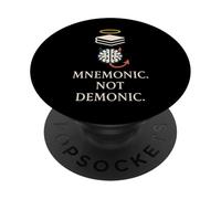 Camiseta Memory Athlete Mnemonic Brain Training Mental Mastery PopSockets PopGrip Adhesivo