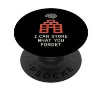 Camiseta Memory Athlete Mnemonic Brain Training Mental Mastery PopSockets PopGrip Adhesivo
