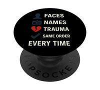 Camiseta Memory Athlete Mnemonic Brain Training Mental Mastery PopSockets PopGrip Adhesivo