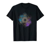 Camiseta Metatron Sacred Geometry - Camiseta de meditación de yoga Camiseta