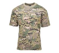Camiseta MFH US Army manga corta operación camuflaje transpirable peso ligero