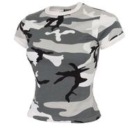 Camiseta MFH US Para mujer Excersise Atlético Casual Militar Outdoor Urban Camo