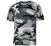 Camiseta MFH US Streetstyle Hombre Deporte Rutina De Ejercicio Ejército Urban