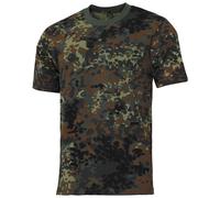 Camiseta MFH US Streetstyle Mens Excersise Deporte Ejército Flecktarn Camo