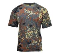 Camiseta militar MFH US manga corta BW patrón de camuflaje transpirable ligero