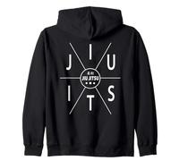 Camiseta Minimalista Jiu Jitsu - Jiu-Jitsu brasileño Grappler Sudadera con Capucha