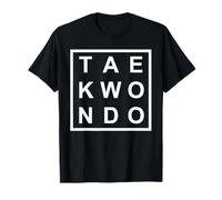 Camiseta Minimalista Taekwondo - Retro Tae Kwon Do Camiseta