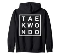 Camiseta Minimalista Taekwondo - Retro Tae Kwon Do Sudadera con Capucha