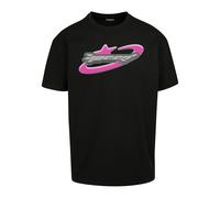Mister Tee Speed Logo tee Camiseta, Black, M para Hombre