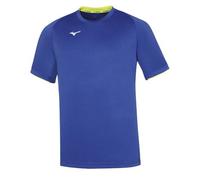 Mizuno Core Short Sleeve tee para Hombre Color White/Navy Talla M