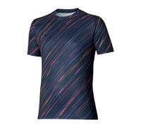 Camiseta Mizuno Summer Pack QD Azul Naranja, Talla XL
