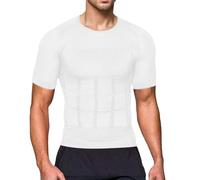 Camiseta moldeadora genérica para hombre de manga corta y cómoda para una refinada diaria