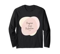 Camiseta Motivacional de atención Plena para Yoga de Bienestar y Cuidado Personal Manga Larga