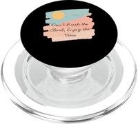 Camiseta Motivacional Don't Rush The Climb Enjoy The View PopSockets PopGrip para MagSafe