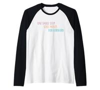 Camiseta Motivacional One Small Step Still Moves You Forward Camiseta Manga Raglan