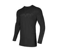 Camiseta Motocross Seven MX Vox Staple Negra