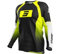 Camiseta motocross Shot Draw Instinct amarillo fluo XL