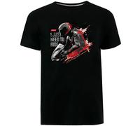 Camiseta MotoZem Solo necesito conducir negra M