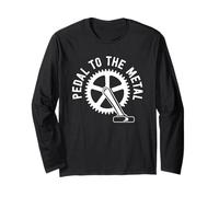 Camiseta Mountain Bike Rider - Pedal To The Metal Manga Larga