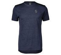 Camiseta MS Endurance LT SS Scott Color Dark Blue Talla M para Hombre
