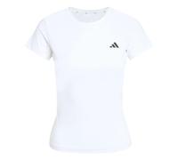 adidas Mujer Power Essentials Workout Contour Shirt, White, XXS