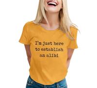 Camiseta Mujer Camisetas Sarcásticas para Mujer con Dichos Divertidos Camisetas Gráficos Fantasía para Mujeres, amarillo, XL