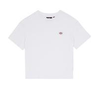 Camiseta Mujer Dickies Oakport, Corte Cuadrado, Color Blanco, Talla L