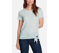 Camiseta mujer Eddie Bauer manga corta GATECHECK SIDE Tie, azul claro, L regular
