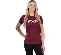 Camiseta Mujer FXR Hydrogen Premium MerlotS Merlot