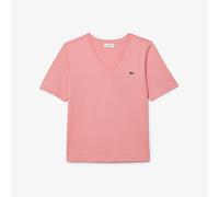 Camiseta Mujer Lacoste TF7300 QDS Rosa
