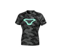 Camiseta Mujer Macna Dazzle Wing 2.0 Negro Gris/Verde MentaL Negro Gris,Verde Menta