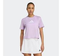 Camiseta Mujer Malva Estampada Logotipo L