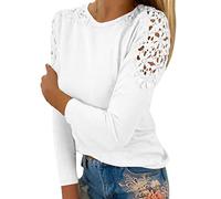 Camiseta Mujer Manga Corta, Camiseta Mujer Manga Corta, Ofertas Flash del Dia, Lo mas Vendido en españa, Blusas De Femenino Elegantes, Top Weiss, Long Sleeve Tops Women_4