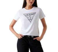 Camiseta Mujer Manga Corta GUESS Ss Cn Krystal Triángulo Cor 424512