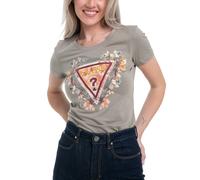 Camiseta Mujer Manga Corta GUESS Triángulo Flores Camiseta Sag 423615