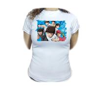 CAMISETA MUJER Oliver y benji capitan tsubasa futbol infantil woman tshirt