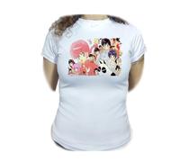 Camiseta Mujer Ranma 1/2 Personajes Serie Amor Humor Woman Tshirt