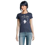 Camiseta Mujer The Cure Grupo Rock música (FR/ES, Letras, L, Regular, Regular, Denim)