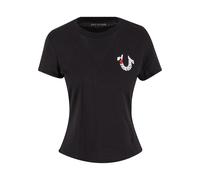 Camiseta Mujer True Religion S rojo / negro / blanco