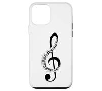 Camiseta Music Note Clef Bass Treble Clef Shirt Music para Hombre y Mujer Carcasa para iPhone 12 Mini