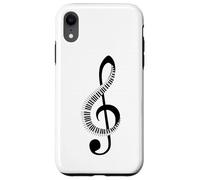 Camiseta Music Note Clef Bass Treble Clef Shirt Music para Hombre y Mujer Carcasa para iPhone XR