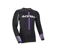 Camiseta MX Acerbis Track 2.0 Púrpura/BlancoXXL Púrpura,Blanco