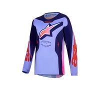 Camiseta MX Alpinestars Fluid Hunt Joven Violeta Claro/Púrpura Intenso/Rosa FlúorXL Violeta Claro,Púrpura Intenso,Rosa Flúor