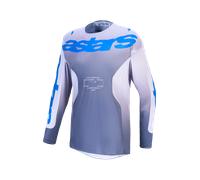 Camiseta MX Alpinestars Racer Amber Gris Ceniza/Lila Claro/Azul UCLAM Gris Ceniza,Lila Claro,Azul UCLA