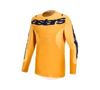 Camiseta MX Alpinestars Racer Amber Naranja/Oro/Azul ProfundoXXL Naranja,Oro,Azul Profundo